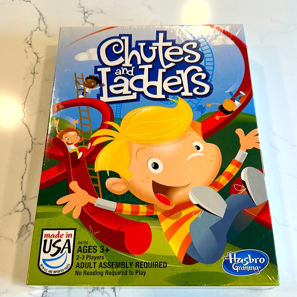 NWT Hasbro Chutes and Ladders Board Game